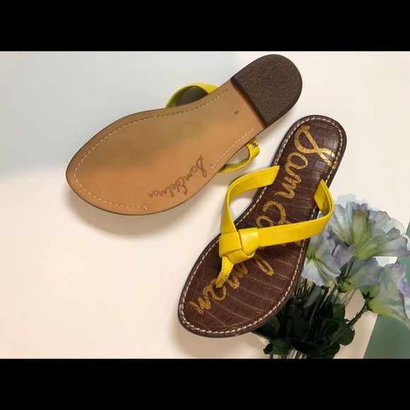 Sam Edelman Shoes - Sam Edelman Yellow sandals